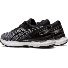 Asics Laufschuhe Gel Nimbus 22 (Dämpfung) weiss/schwarz Damen